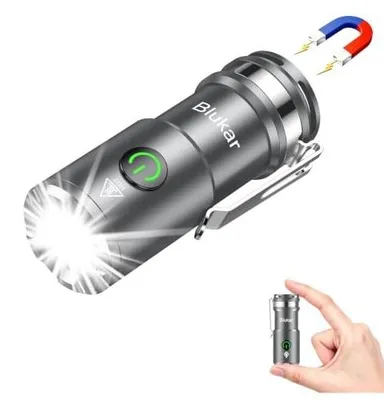 Zdjęcie produktu dla Latarka LED ładowalna edc magnetyczna dla kampingu turystyki 5 trybów