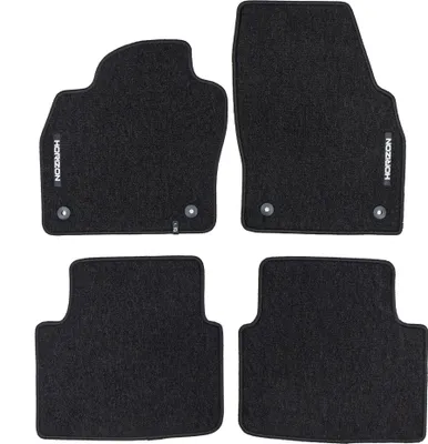 Image de Tapis de Sol de Voiture pour Skoda Kamiq 2019-2025 Velours Imperméable 4Pcs
