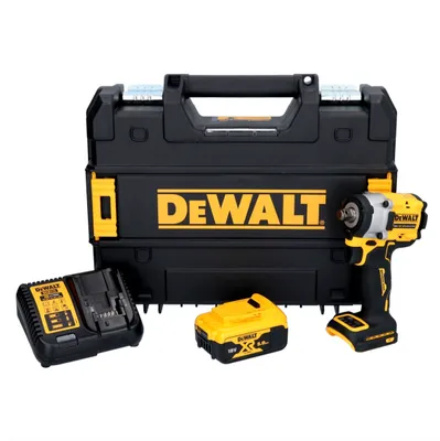 Produktbild von DeWalt DCF 921 P1T Akku Schlagschrauber 18 V 400 Nm 1/2" Brushless + 1x Akku 5,0 Ah + Ladegerät + TSTAK