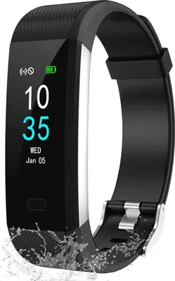 Produktbild von Fitness Armband Wasserdicht IP68 | Fitness Tracker Uhr | Smartwatch Schrittzähler Aktivitätstracker | Kalorienzähler Sportuhr eingebautes GPS