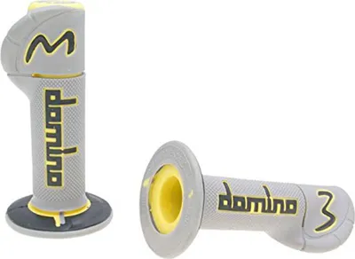 Immagine prodotto di Set di manopole Domino A230 off-road grigio / giallo / nero