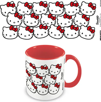 Produktbild von Hello Kitty - Many Kitten Red - Tasse