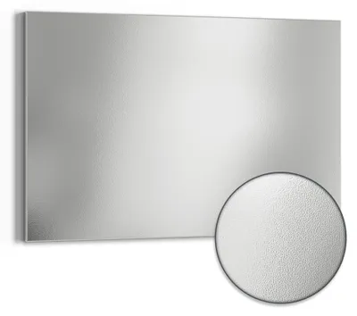 Produktbild von DEQORI Magnettafel Metall 60x40 cm 'Hellgrau' Whiteboard Pinnwand Magnetboard Büro