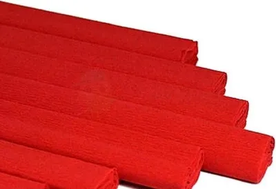 Zdjęcie produktu dla Bibuła marszczona 50x200cm czerwony (10szt)
