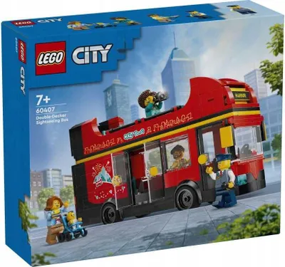 Obrázek produktu pro 60407 - LEGO City - Červený dvoupatrový autobus