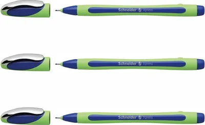 Produktbild von Schneider Fineliner Xpress - 3er-Set blau