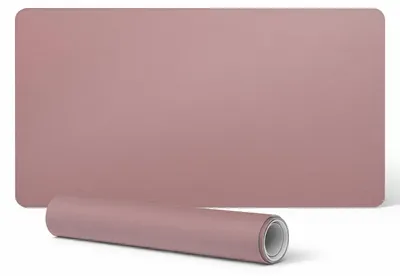 Produktbild von Rutschfeste Schreibtischunterlage mit Muster, Rosa, 90 x 45 cm