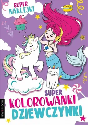 Produktbild von Kolorowanka z naklejkami dla dziewczynek praca zbiorowa