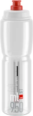 Obrázek produktu pro Elite Jet, 950 ml, Jízdní kolo, Červená, Průhledná, Plast