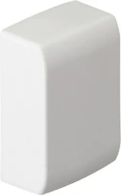 Image de Lot de 2 embouts blanc pour moulure, H. 3.4 x P.1.5 cm