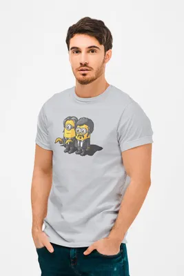 Produktbild von D&B Uni Polo  MO00030_Minions_Grau-Größe 2XL