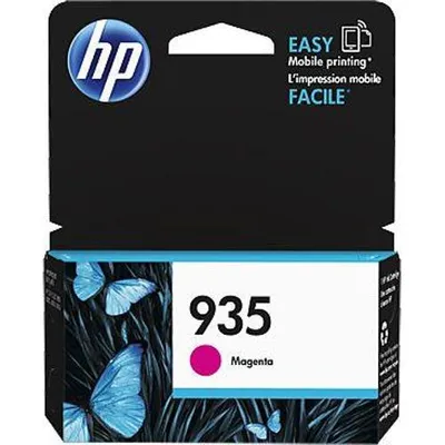 Produktbild von HP 935 Magenta Original Druckerpatrone, Standard, Magenta, Tinte auf Pigmentbasis, 4,5 ml, 1 Stück(e), 400 Seiten