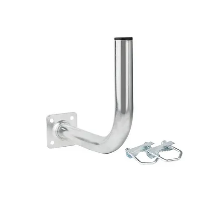 Produktbild von Extralink L300 Halterung Halter Balkonhalterung Balkongriff 300mm, mit U-Bügeln M8, Stahl, verzinkt Winkelhalterung