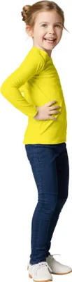 Produktbild von Langarm-Shirt Kinder - gelb, 152 (12-14 Jahre)