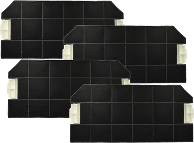 Produktbild von vhbw 4x Aktivkohlefilter Ersatz für Bosch DHZ3300 für Dunstabzugshaube - 49,6 x 23 x 3 cm