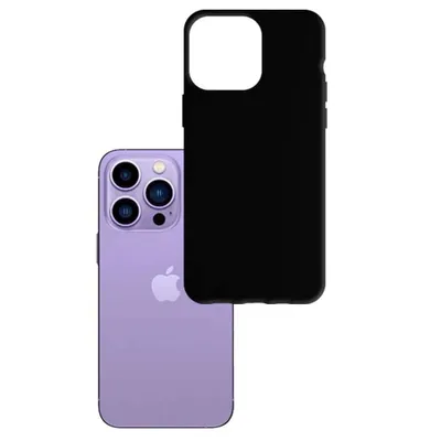 Produktbild von 3MK Matt Case, Mantelhülle, Apple, iPhone 14 Pro, 15,5 cm (6.1"), Schwarz