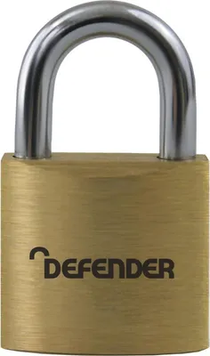 Produktbild von DEFENDER Vorhängeschloss aus Messing TK4748 (20mm Keyed Alike) (Multi Colour)