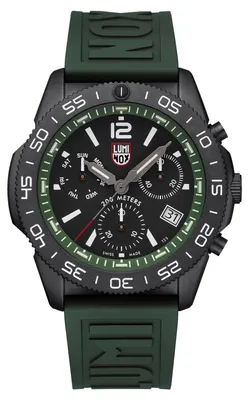 Luminox XS.3147 Herren-Taucheruhr Chronograph Pacific Diver Grün 1