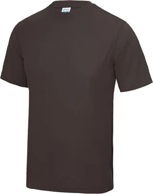 Produktbild von Just Cool JC001 | Cool T-Shirt +WRAP  +UV-Sonnenschutz 30 - Farbe: Hot Chocolate - Größe: S