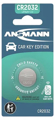 Produktbild von Ansmann CR2032, Einwegbatterie, CR2032, Lithium, 3 V, 1 Stück(e), Endnutzer