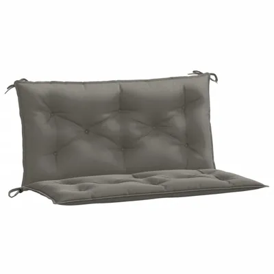 Immagine prodotto di vidaXL Cuscini per panca da giardino 2 pz. Tessuto grigio scuro melange 100x50x7 cm