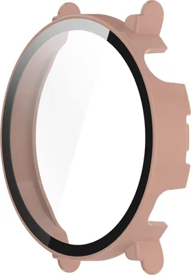Produktbild von Bizon Hülle + Glas Uhr für Huawei Watch GT 4 41mm, Rosa