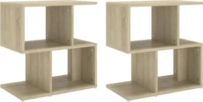 Obrázek produktu pro vidaXL Noční stolky 2 ks dub Sonoma 50x30x51,5 cm výrobek ze dřeva