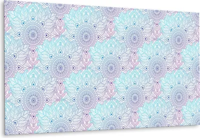 Obrázek produktu pro Arabská Mandala. – Samolepicí Obklady na Zeď – PVC Nástěnné Panely – Vinylové Samolepicí Dlaždice – 3D Obklady Bez Vrtání – Nalepovací Tapety do Kuchyně a Koupelny – Samolepicí Fólie na Dlaždice – 100x50 cm