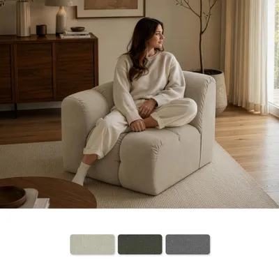 Image de MIUFORM Picco, siège individuel, côté gauche, couleur beige
