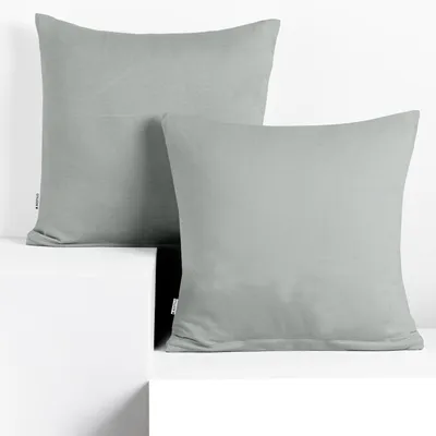 Zdjęcie produktu dla Poszewka dekoracyjna AMBER bawełna 50x50 szary x2 DecoKing