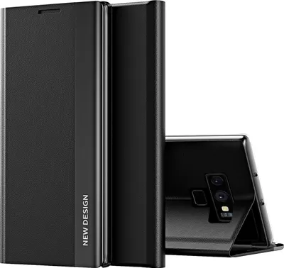 Immagine prodotto di Custodia Galaxy Note 9, Custodia magnetica in Finto cuoio con funzione stand per Samsung Galaxy Note 9 Nero