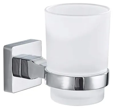 Image de Solidchoice - Support mural pour brosse à dents en acier inoxydable