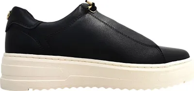 Imagen del producto de Zapatos de mujer Marco Tozzi, tipo botín con cordones, color negro, para uso casual