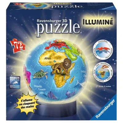 Immagine prodotto di RAVENSBURGER sfera puzzle illuminata 72 pezzi