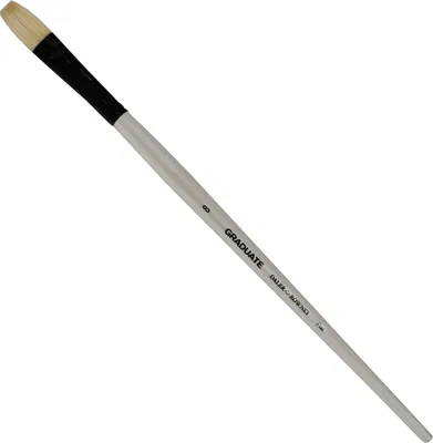 Produktbild von Daler Rowney Graduate Oil Brush Natural Flachpinsel 8