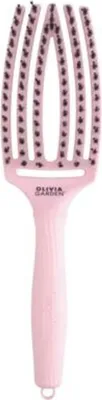 Image de Olivia Garden Brosse à doigts en sanglier et nylon ThinkPink 2025 Jaipur Rose