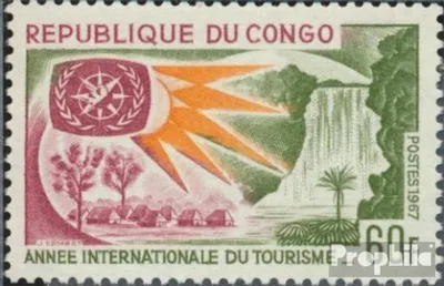 Produktbild von Briefmarken Kongo (Brazzaville) 1967 Mi 132 postfrisch Jahr des Tourismus