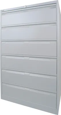 Image de Armoire à fiches DF6 | à trois rangées, 6 tiroirs, format A5