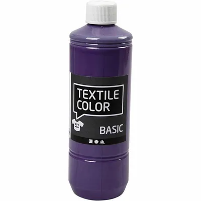 Produktbild von Creativ Company Textile Color, 500 ml, Lila, Waschbar, 1 Stück(e)