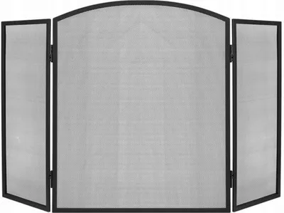 Produktbild von Kaminer PK013 Kaminverkleidung 118 x 76 cm, schwarz
