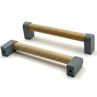 Produktbild von Möbelgriff Stangengriff Küchengriff Schrankgriff Schubladengriff 128mm Designgriff Grau