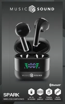 Produktbild von Cellularline Music & Sound Bluetooth Earphones Spark Black
