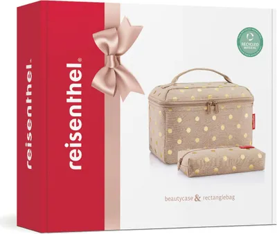Produktbild von reisenthel beautycase metallic dots coffee Set2