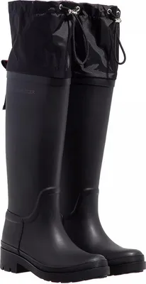 Produktbild von Tommy Hilfiger TH Overknee Rainboot Mono FW0FW06868BDS (39/black)
