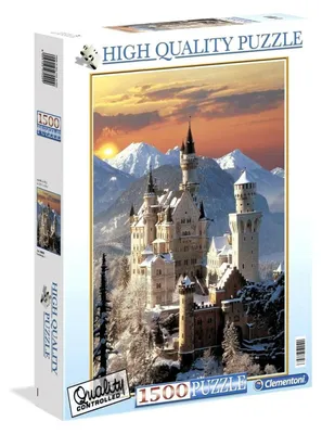 Obrázok produktu pre Clementoni High Quality Collection Puzzle Zámok Neuschwanstein 1500 dielikov