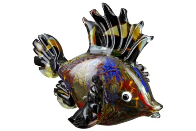Produktbild von Casablanca by Gilde Dekofigur Fisch Pondo mundgeblasen H. 17 cm,39954