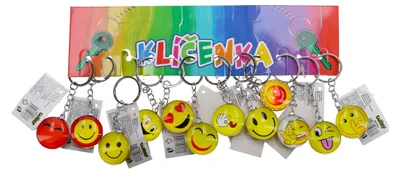 Produktbild von Schlüsselanhänger Smiley