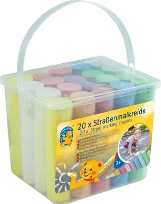 Produktbild von MALEFIX Straßenmalkreide 20er Packung