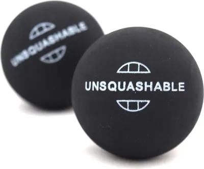Produktbild von Unsquashable Squash-Ball UNSQUASHABLE 2xgelb,  2er Blisterpack