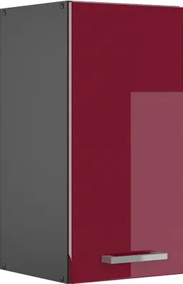 Produktbild von Vicco Hängeschrank R-Line, 30 cm, Bordeaux Hochglanz/Anthrazit